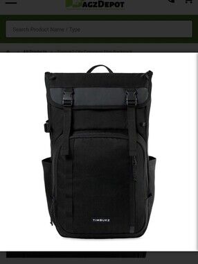 Timbuk2 City Compass Flap Backpack - Jet Black